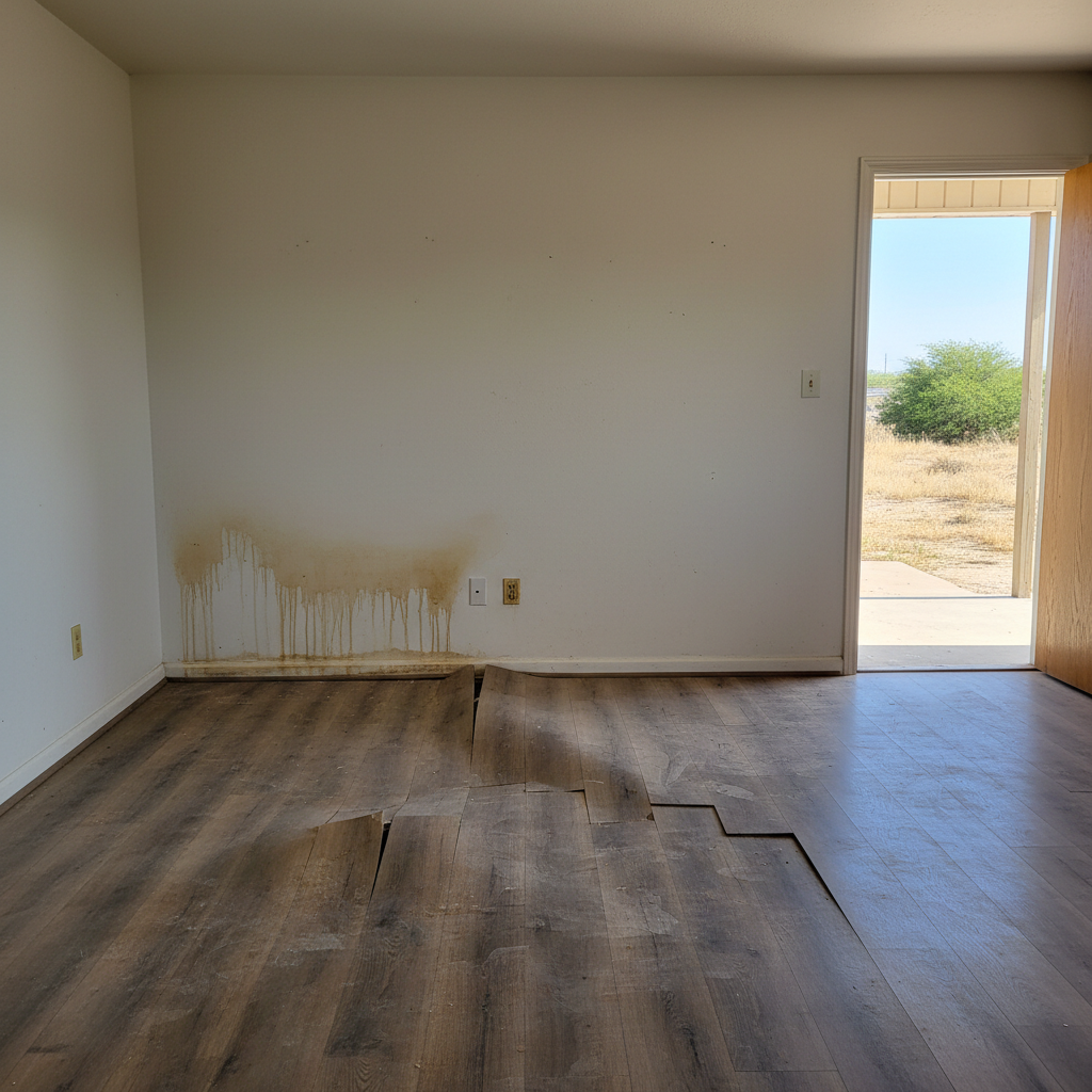Roof Leak Water Damage Repair