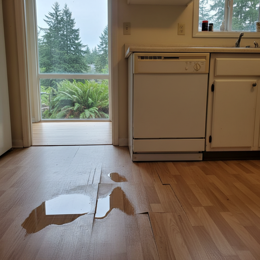 Appliance Leak Cleanup