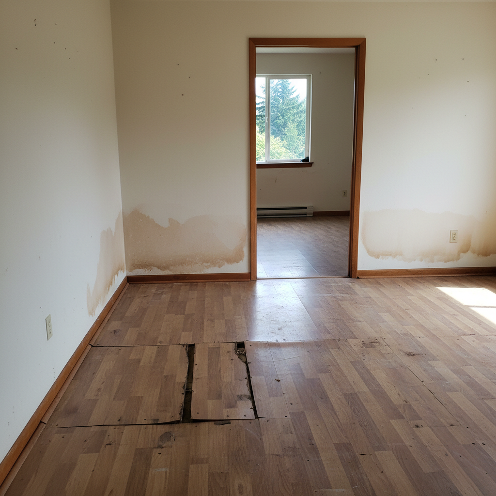 Hardwood Floor Water Damage Restoration