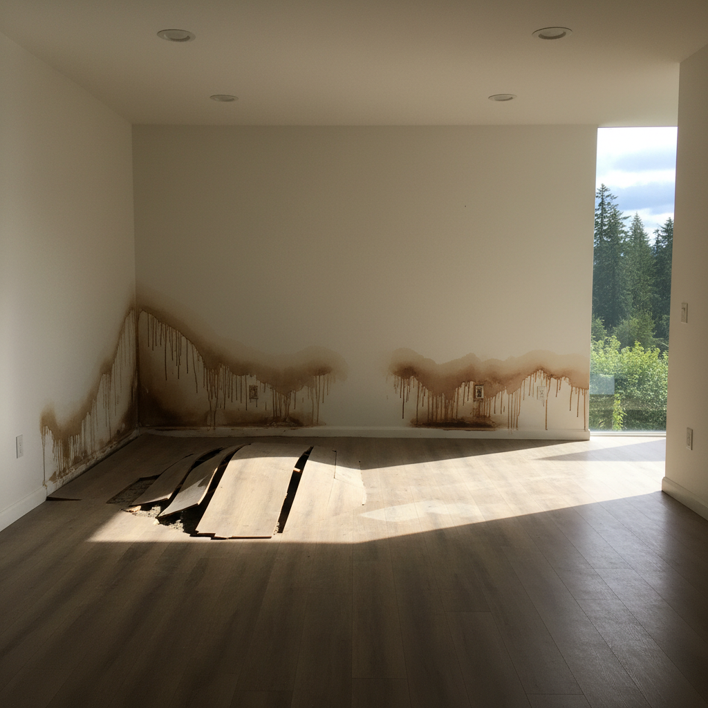 Roof Leak Water Damage Repair