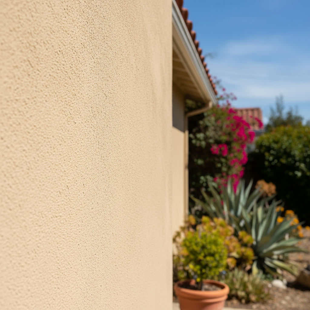 Completed stucco redashing work at a residential property in Pasadena, CA