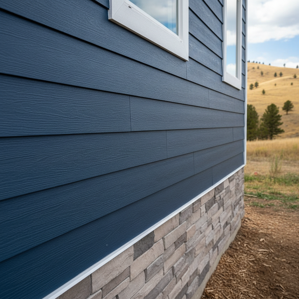 Completed siding removal work at a residential property in Great Falls, MT