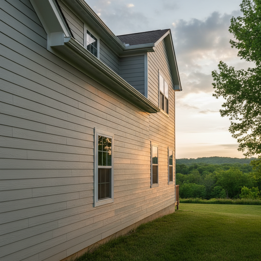 Completed siding inspection work at a residential property in Pittsburg, KS