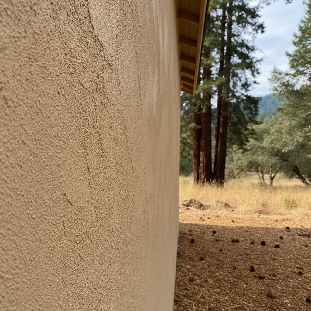 Completed stucco inspection work at a residential property in Felton, CA