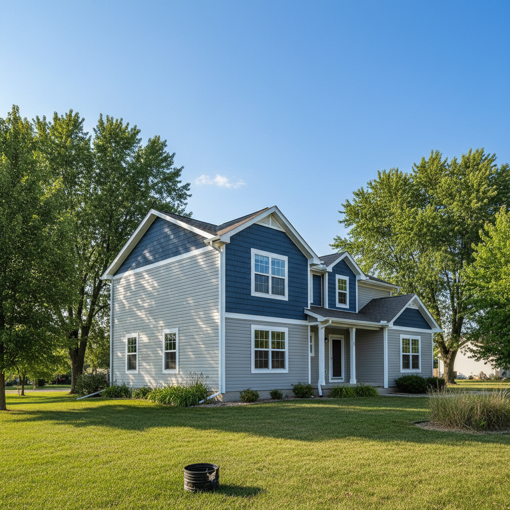 Completed siding inspection work at a residential property in Grand Island, NE