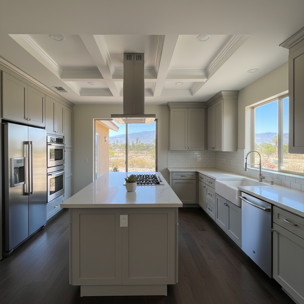 Completed appliance installation work at a residential property in El Monte, CA