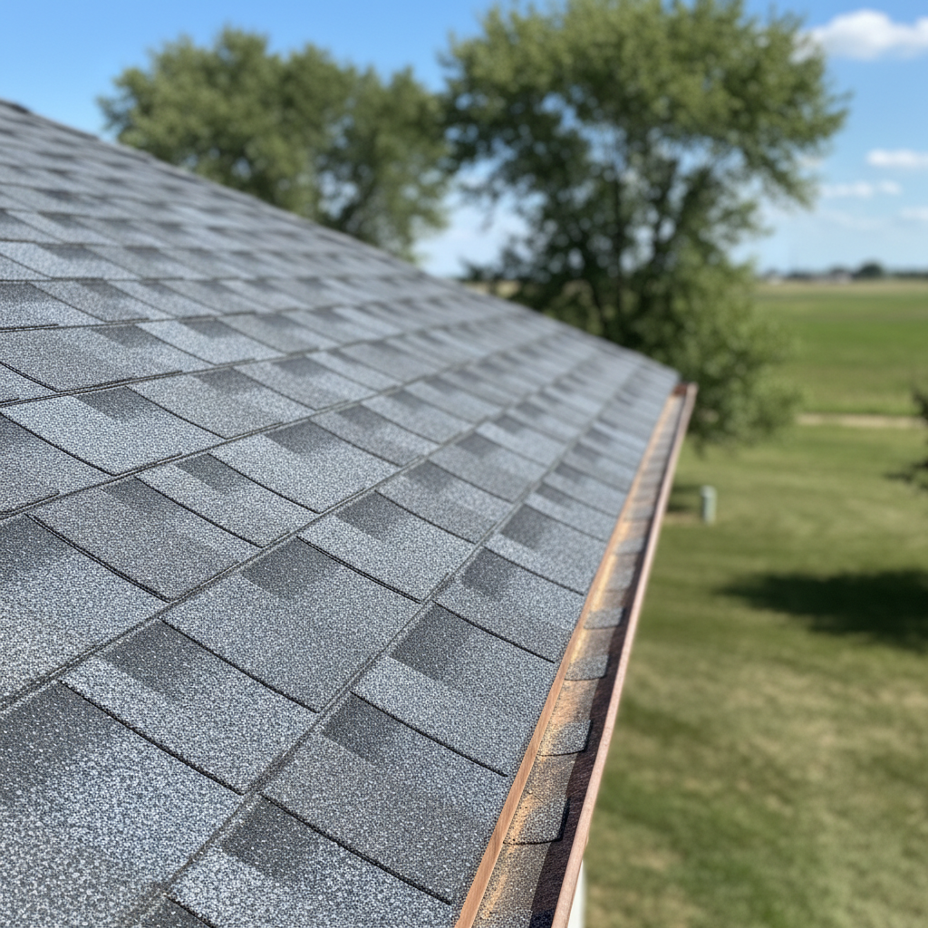 Completed roof inspection work at a residential property in Hastings, NE