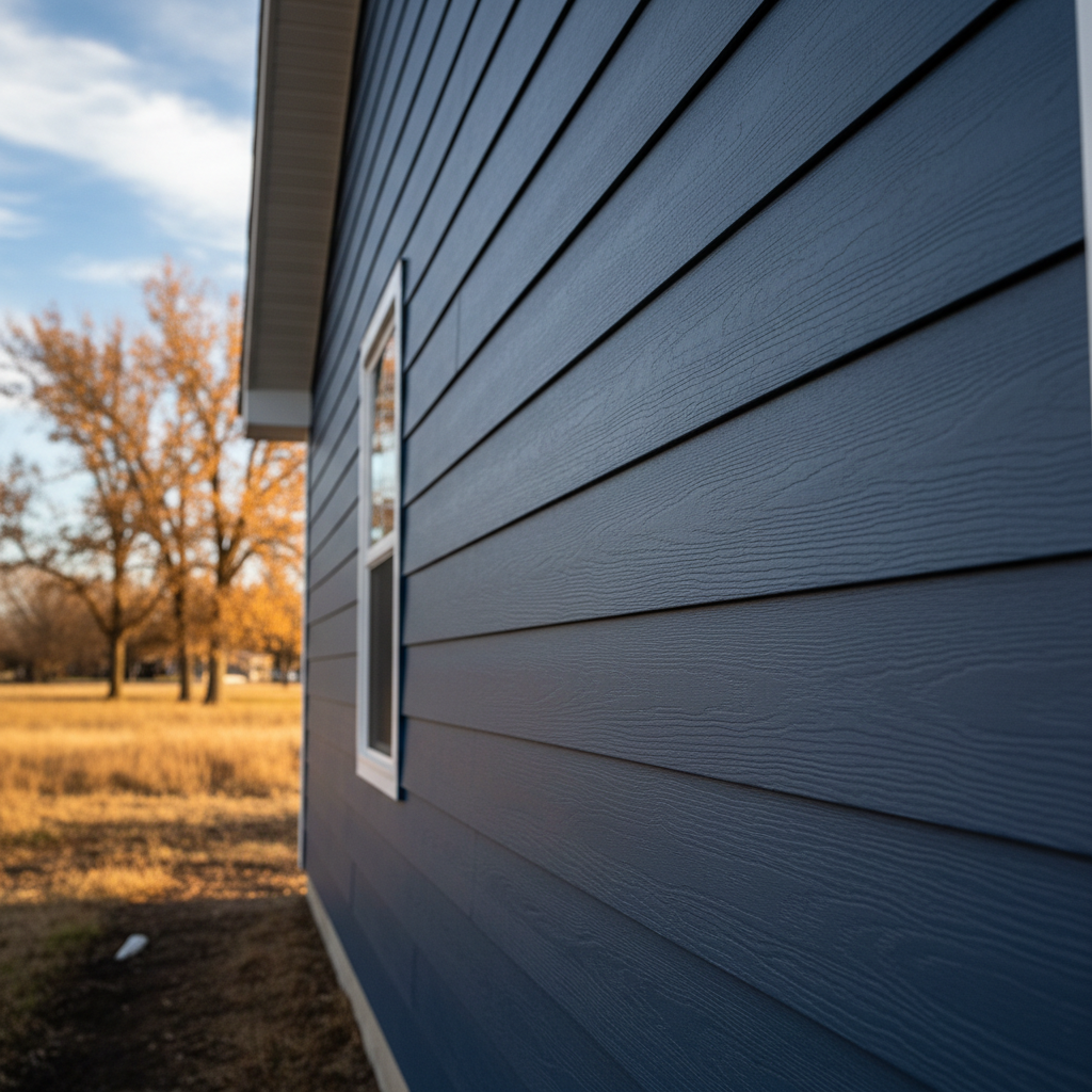 Completed james hardie siding work at a residential property in North Platte, NE