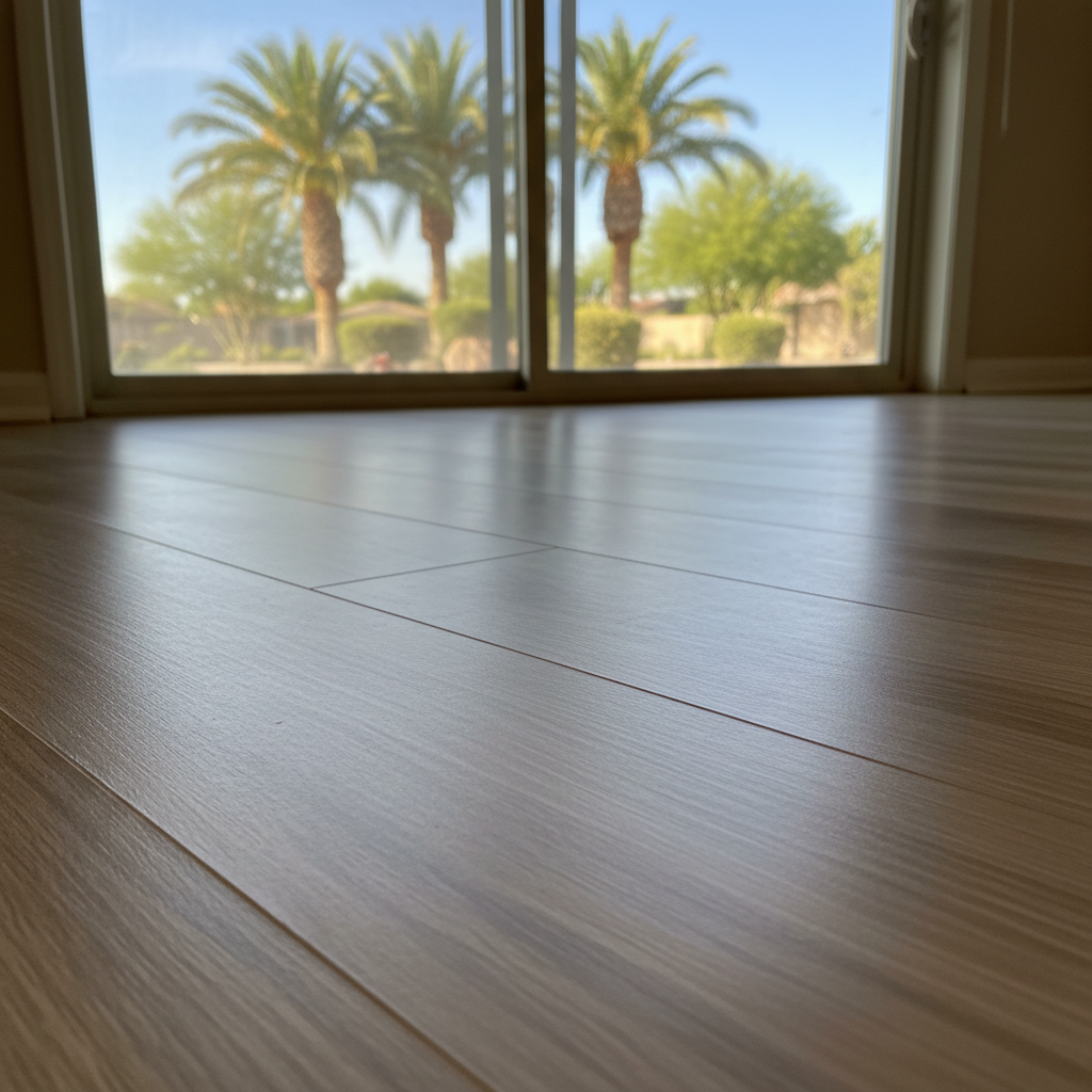 Completed water damage repair work at a residential property in Higley, AZ