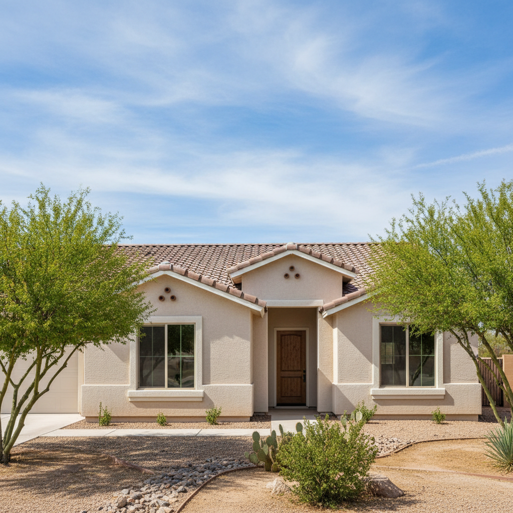 Completed smoke and fire damage restoration work at a residential property in Palo Verde, AZ