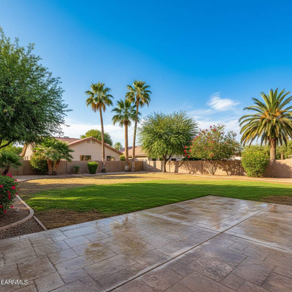 Completed emergency water cleanup work at a residential property in Peoria, AZ