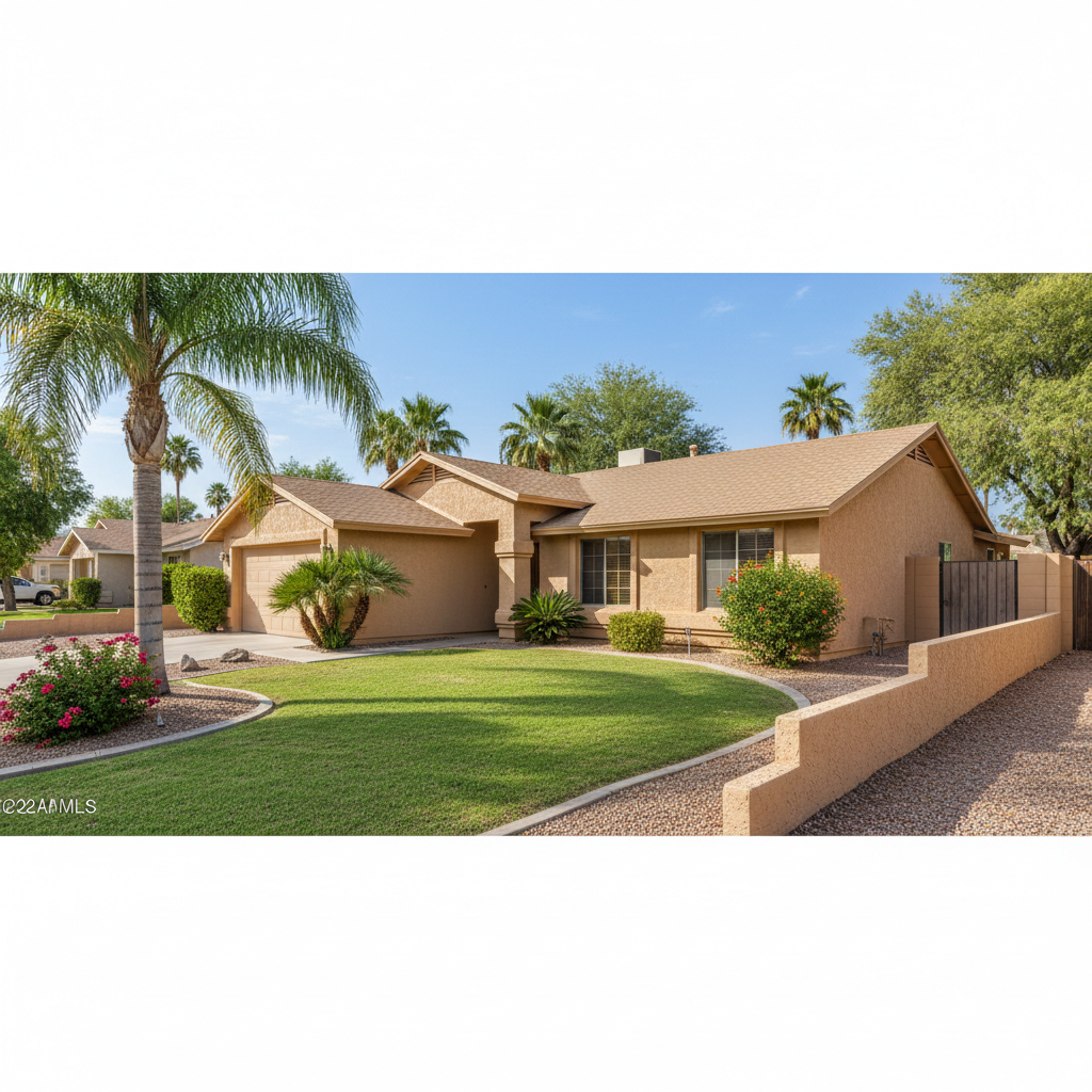 Completed mold remediation work at a residential property in Sun City, AZ
