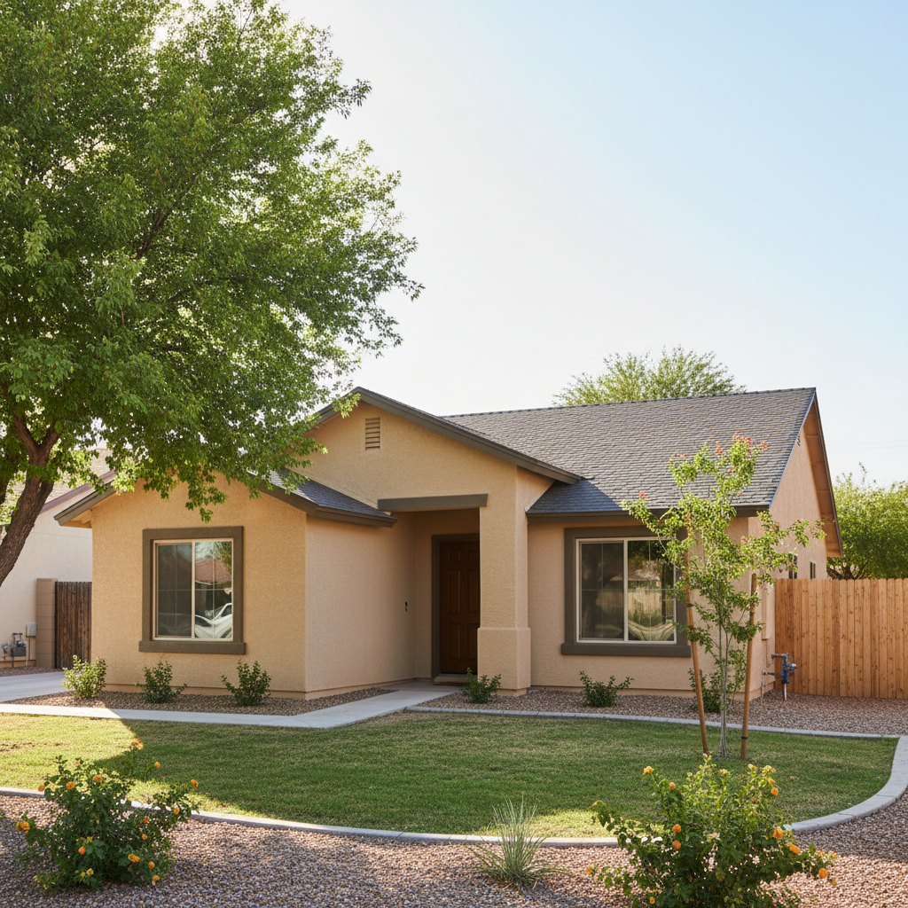 Completed smoke and fire damage restoration work at a residential property in Tolleson, AZ