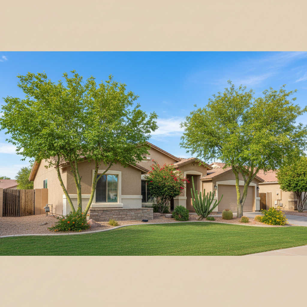 Completed water damage-related cleanup & repair work at a residential property in Chandler, AZ