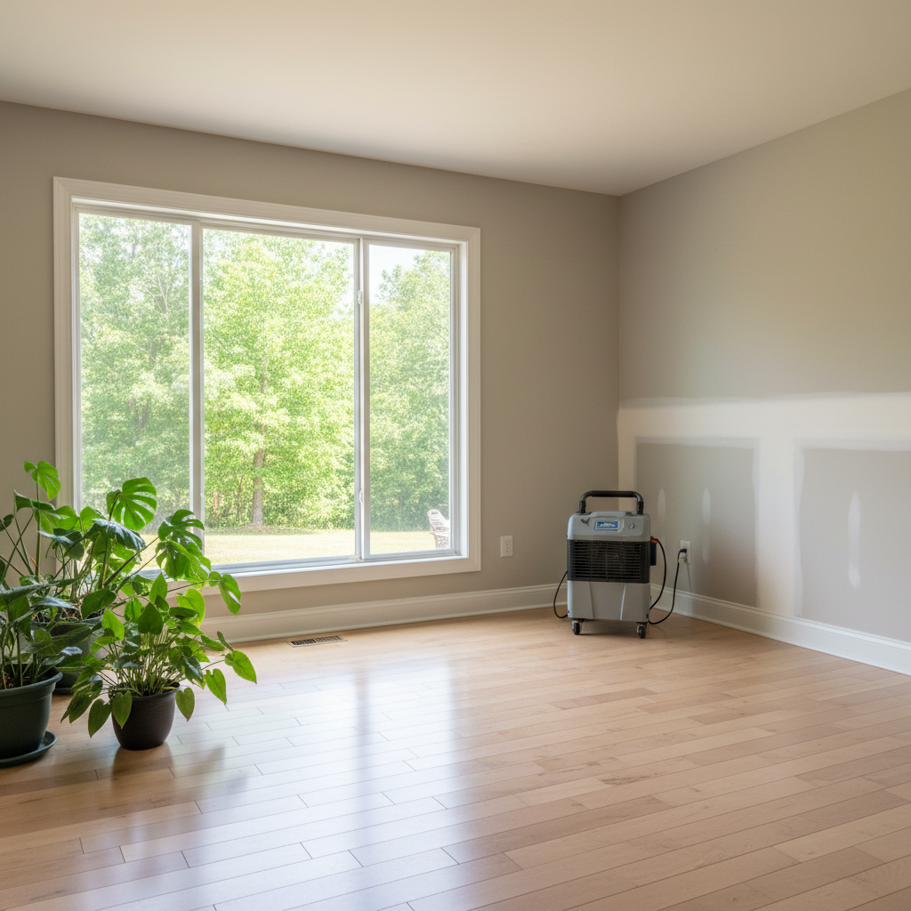 Completed water damage-related cleanup & repair work at a residential property in Clarkdale, GA