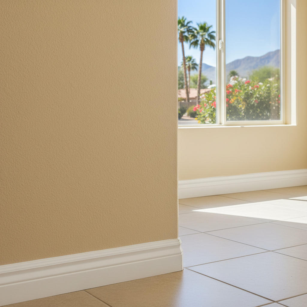 Completed storm damage restoration work at a residential property in Maricopa, AZ