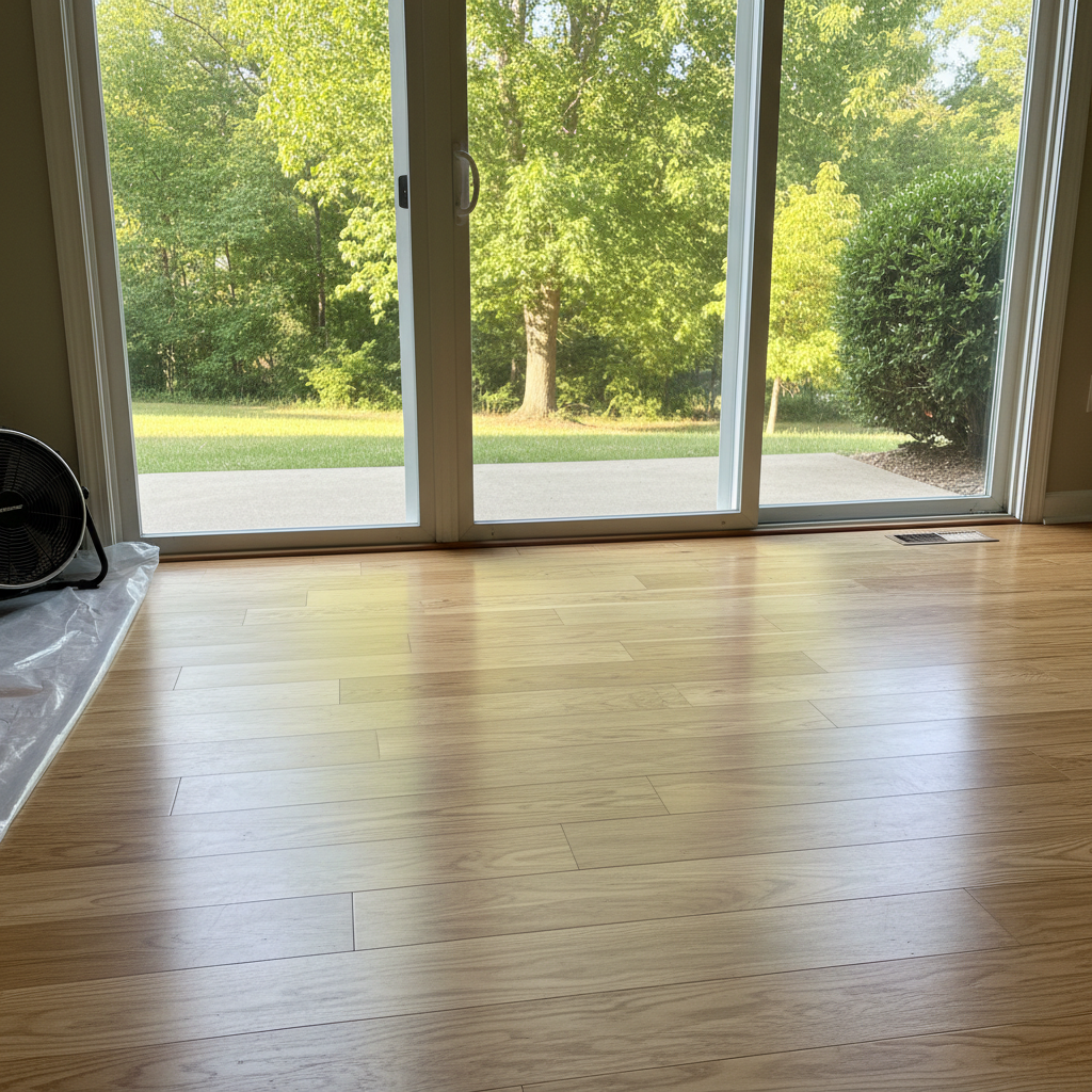 Completed appliance leak cleanup work at a residential property in Mableton, GA
