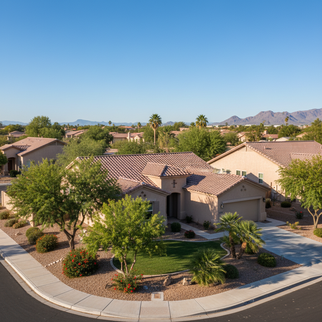 Completed smoke and fire damage restoration work at a residential property in New River, AZ