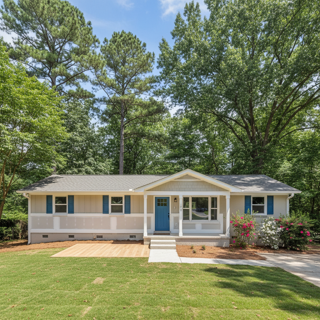 Completed dehumidification services work at a residential property in Smyrna, GA