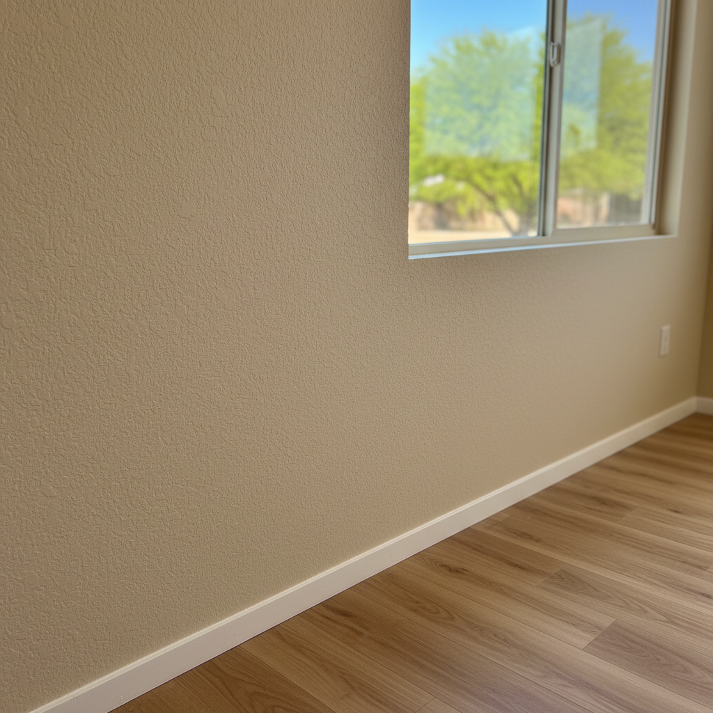 Completed water damage remediation work at a residential property in San Tan Valley, AZ