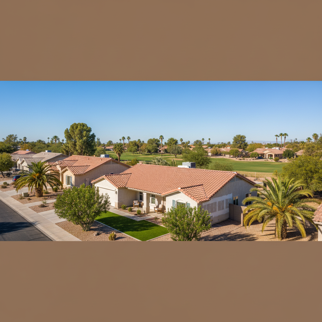 Completed content pack-out and restoration work at a residential property in Sun City West, AZ