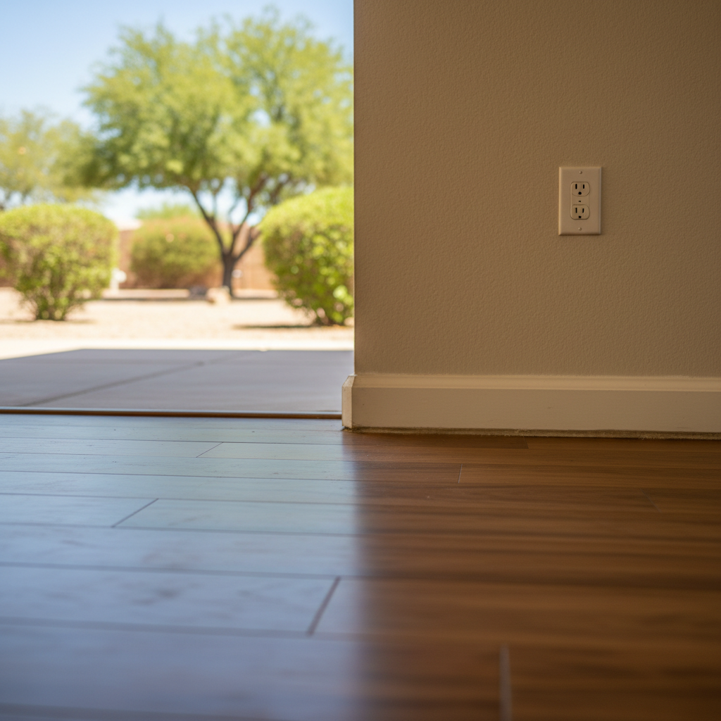 Completed water damage-related cleanup & repair work at a residential property in Surprise, AZ