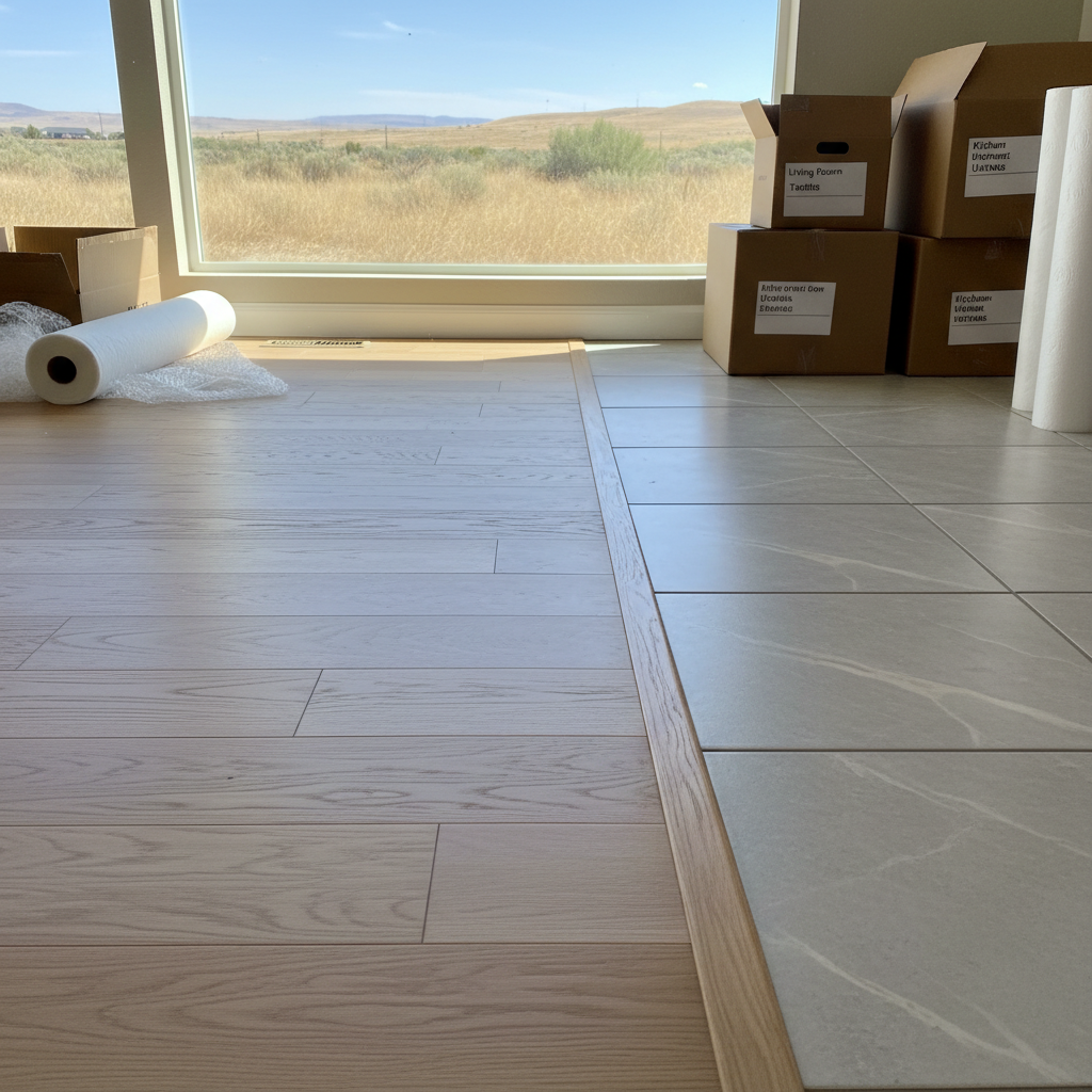 Completed content pack-out and restoration work at a residential property in Star, ID