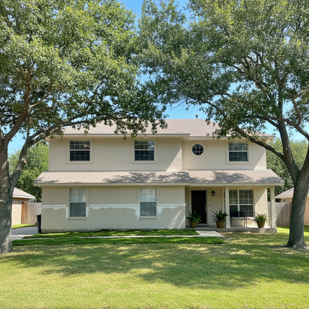 Completed water damage cleanup work at a residential property in Cedar Hill, TX