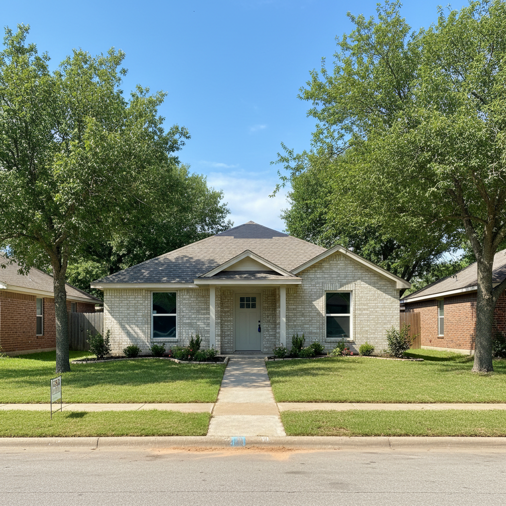 Completed water damage-related cleanup & repair work at a residential property in Bells, TX