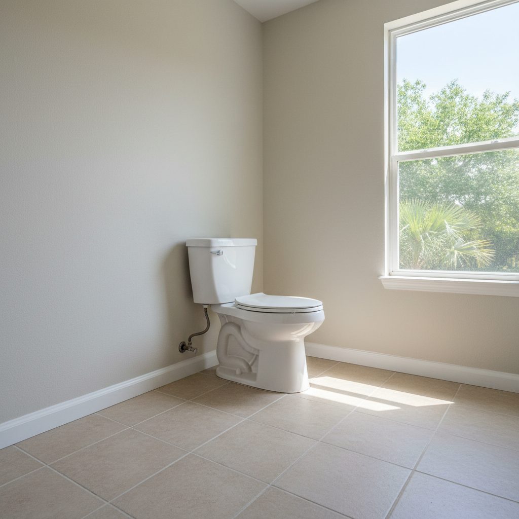 Completed toilet overflow cleanup work at a residential property in Converse, TX