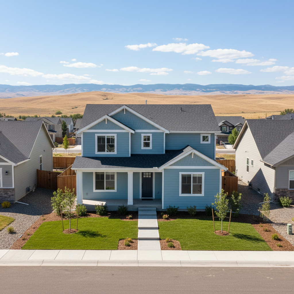 Completed flood cleanup work at a residential property in Caldwell, ID