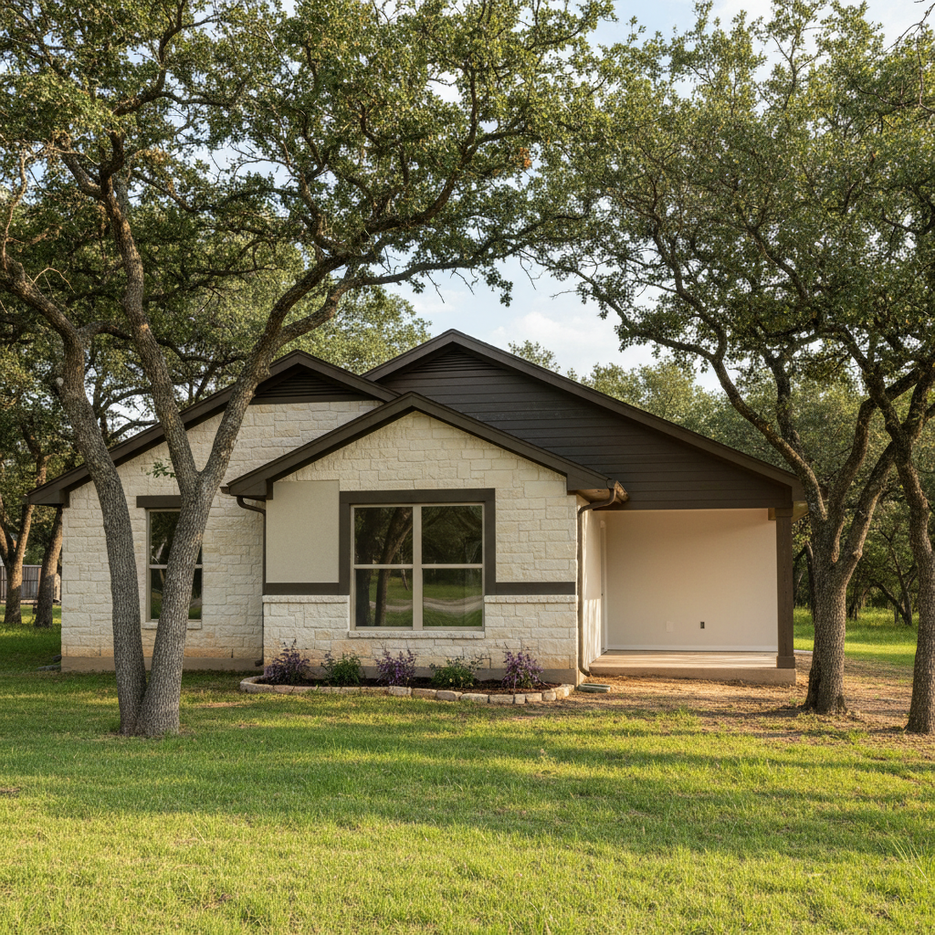 Completed mold remediation work at a residential property in Driftwood, TX