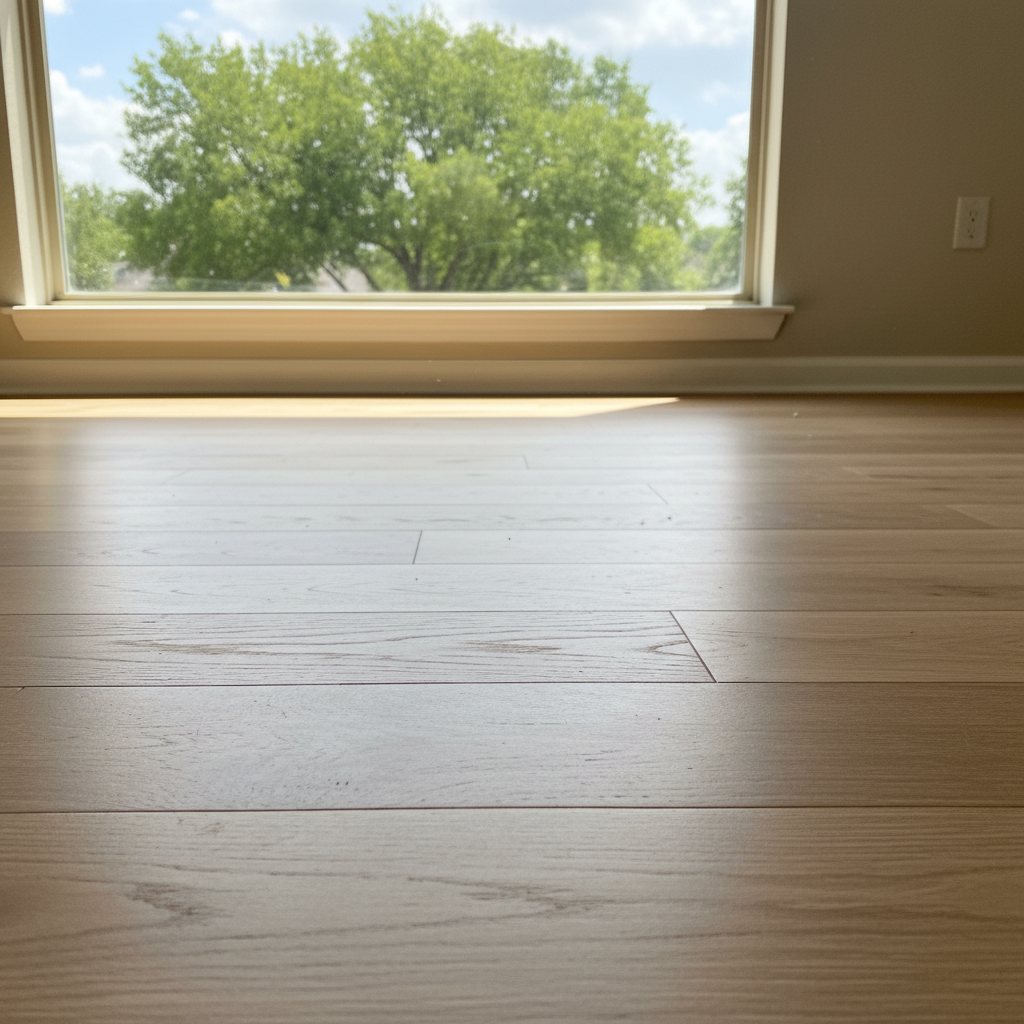 Completed flood cleanup work at a residential property in Gunter, TX