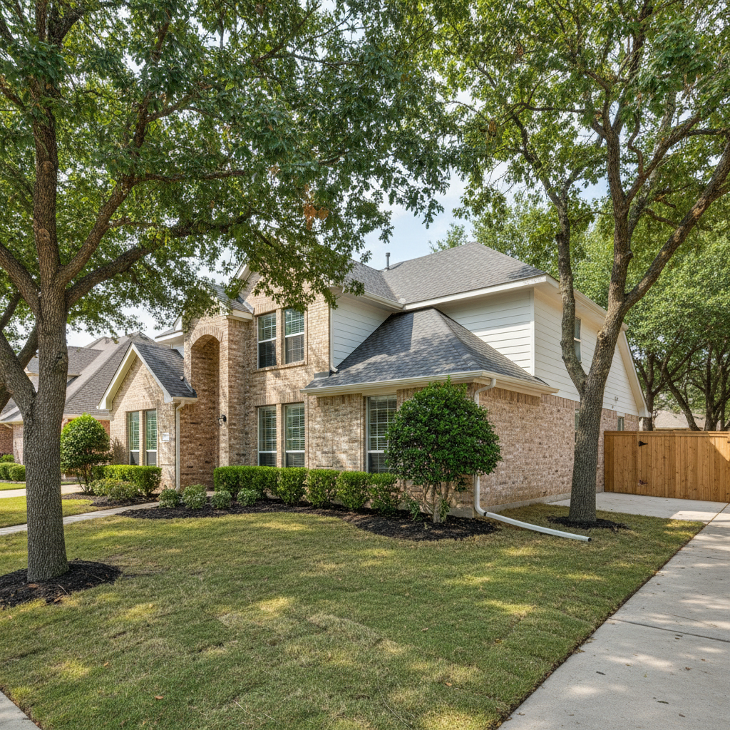 Completed commercial water damage restoration work at a residential property in Allen, TX