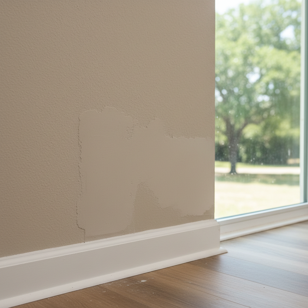Completed water damage restoration work at a residential property in Atascosa, TX