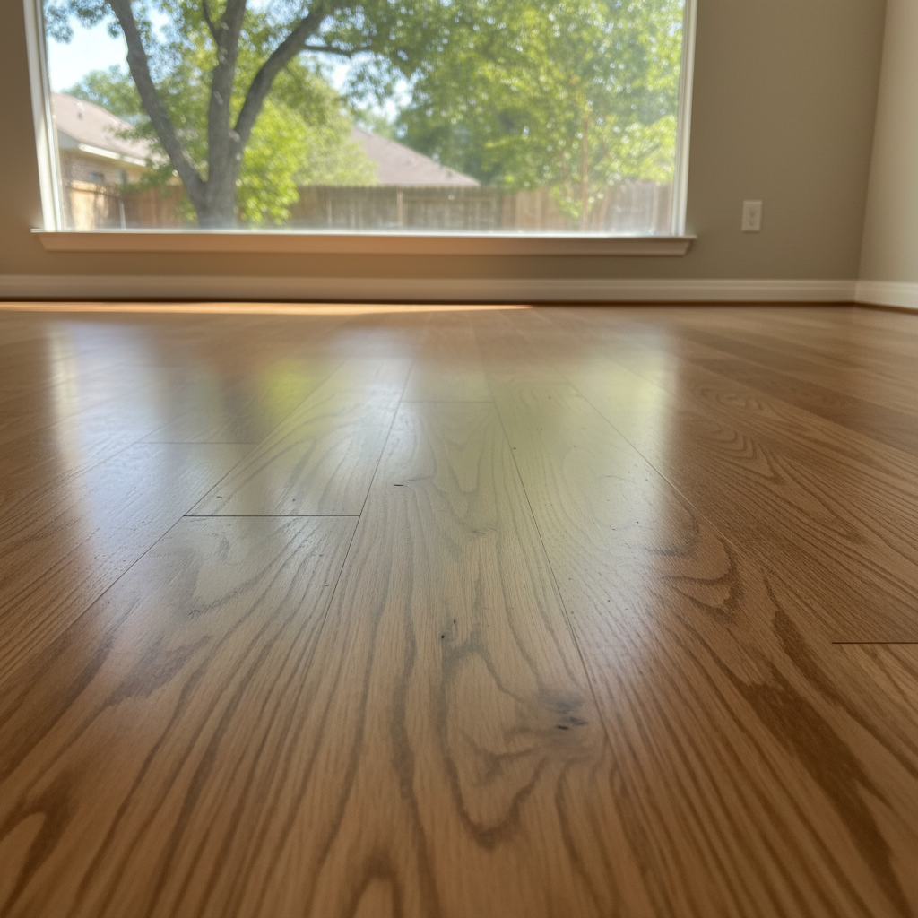 Completed water damage cleanup work at a residential property in Bedford, TX