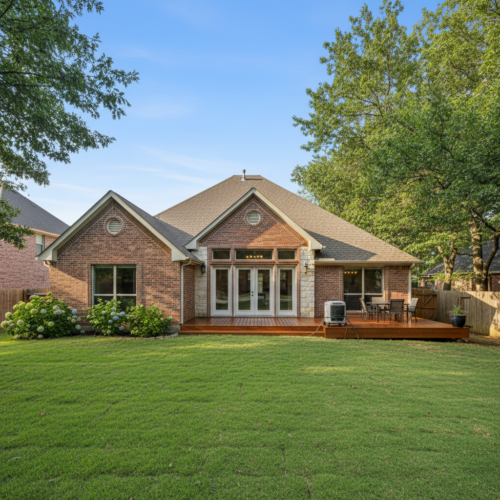 Completed flood cleanup work at a residential property in Southlake, TX