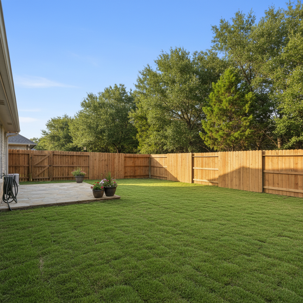 Completed storm damage restoration work at a residential property in San Marcos, TX