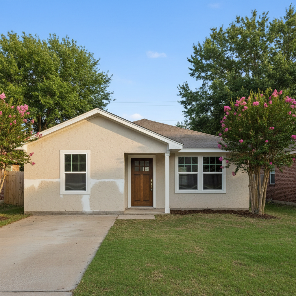 Completed structural drying work at a residential property in Coppell, TX