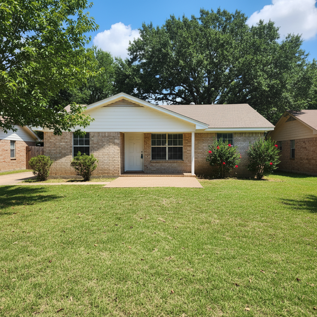 Completed carpet water damage restoration work at a residential property in Wilmer, TX