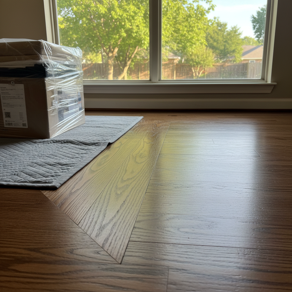 Completed content pack-out and restoration work at a residential property in Wilmer, TX