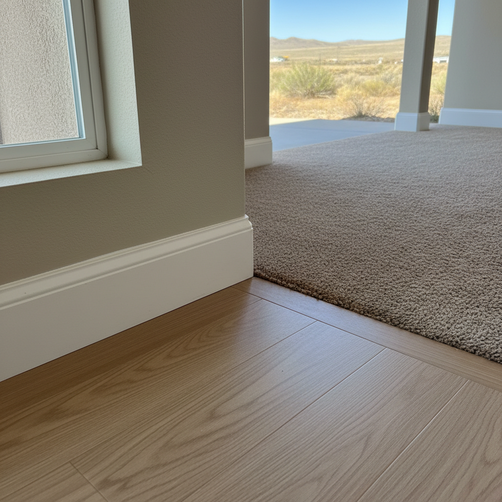 Completed flood restoration work at a residential property in Goshen, UT