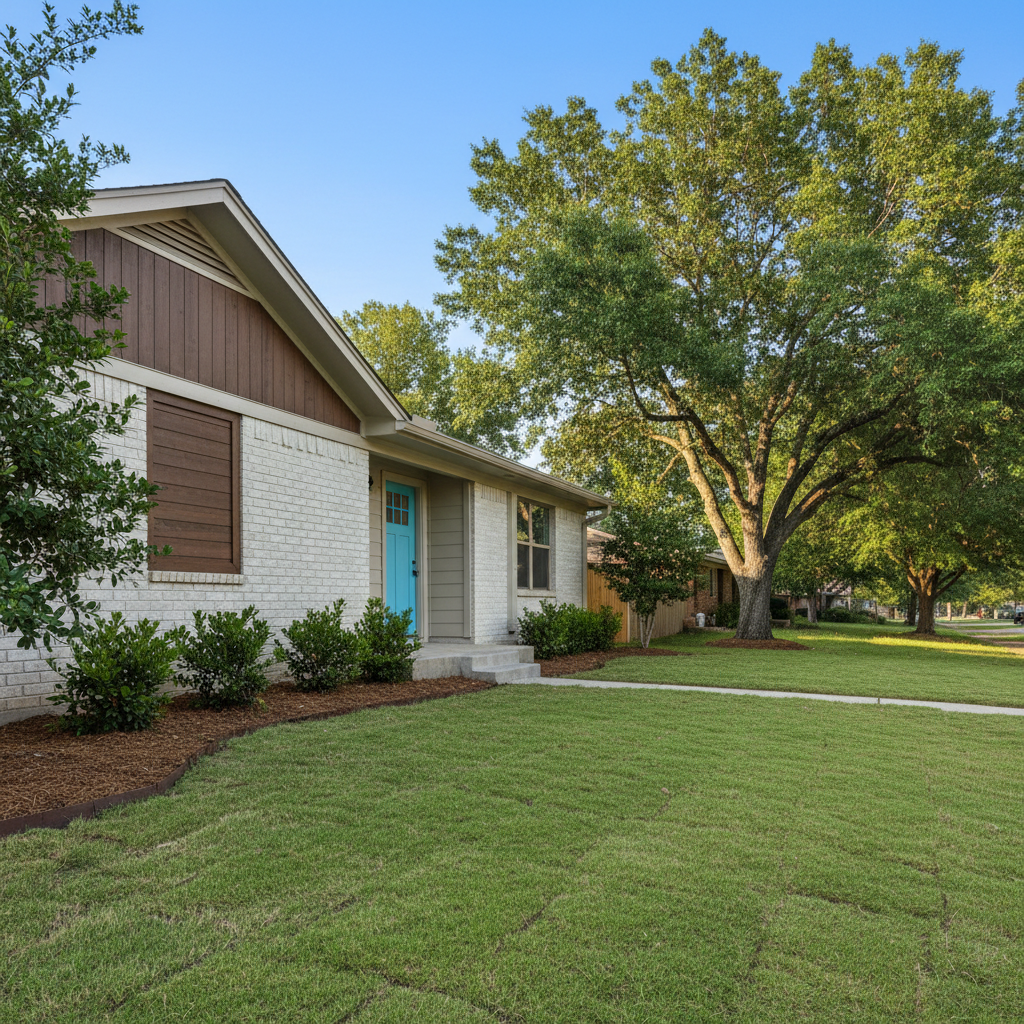 Completed emergency water cleanup work at a residential property in Richardson, TX