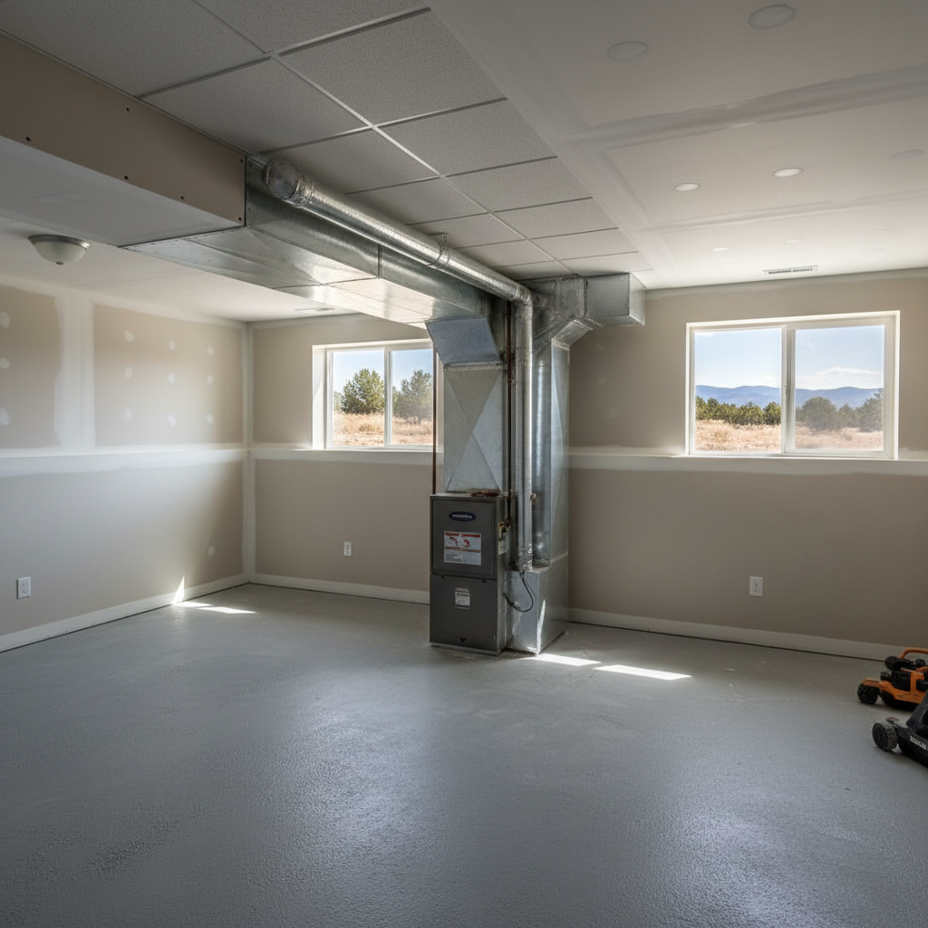 Completed mold remediation work at a residential property in Mapleton, UT