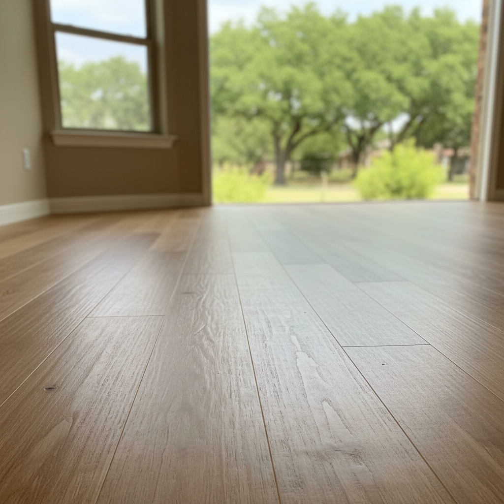 Completed flood restoration work at a residential property in Rockwall, TX