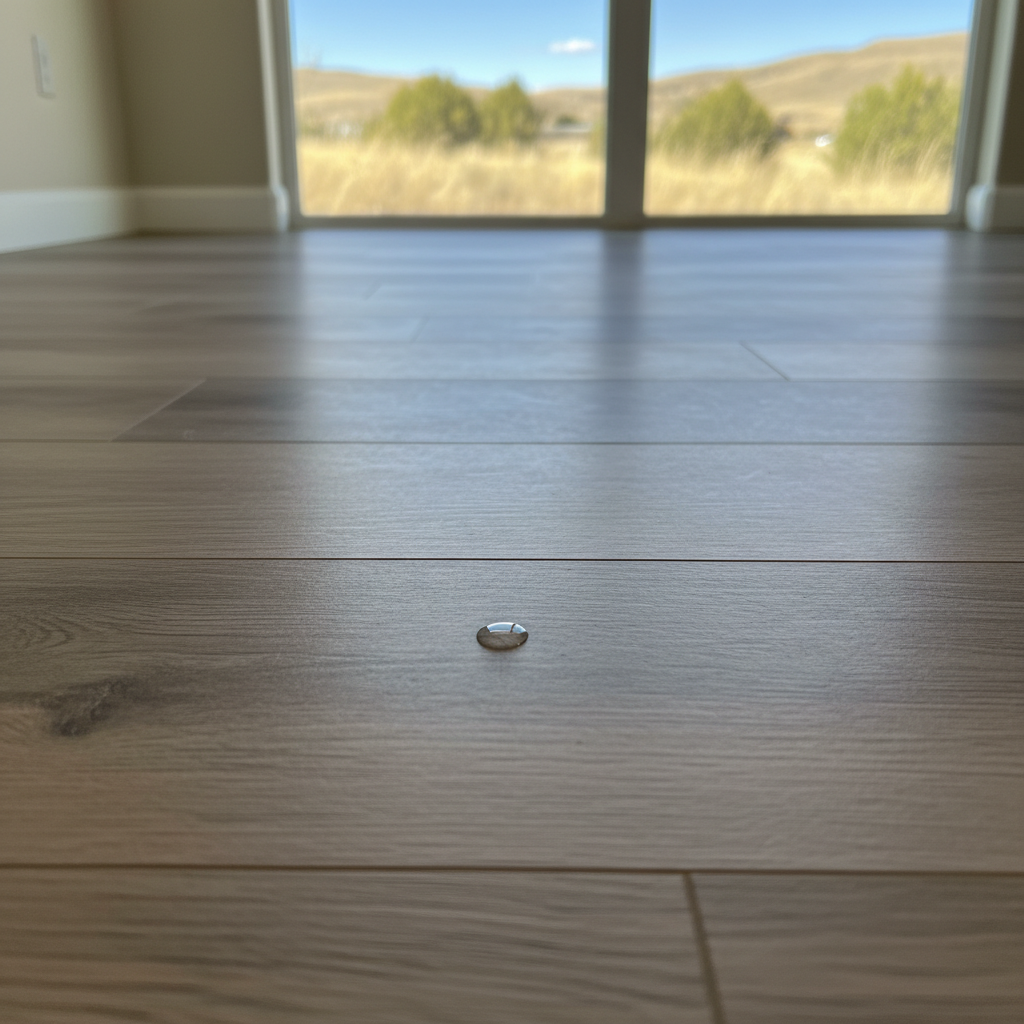 Completed water extraction services work at a residential property in Mapleton, UT