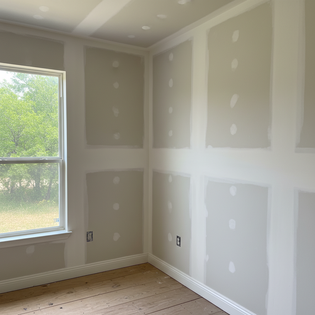 Completed mold remediation work at a residential property in Saint Hedwig, TX