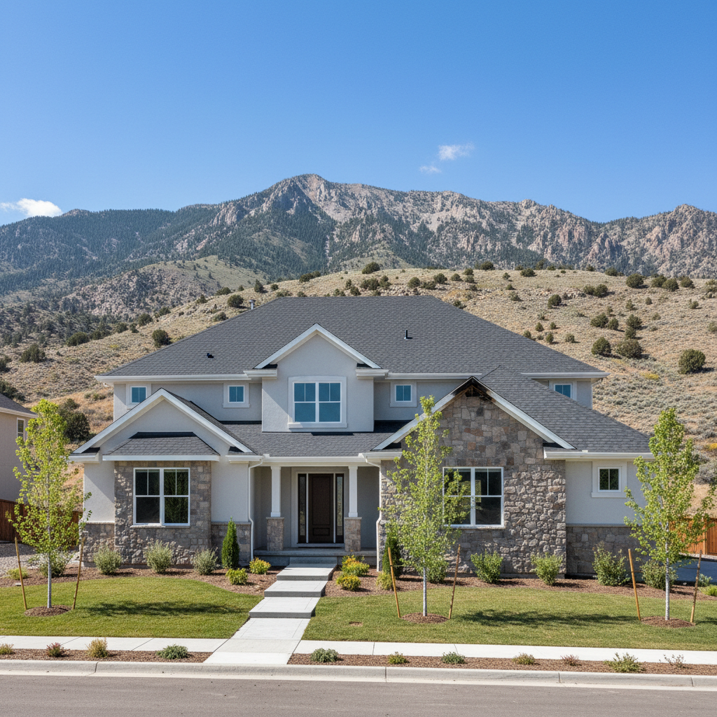 Completed smoke and fire damage restoration work at a residential property in Alpine, UT
