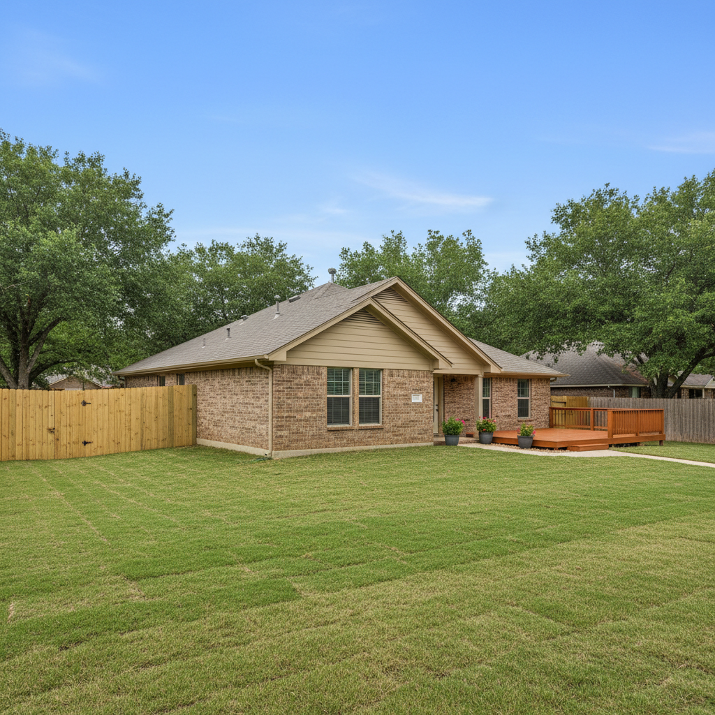 Completed water damage-related cleanup & repair work at a residential property in Seagoville, TX
