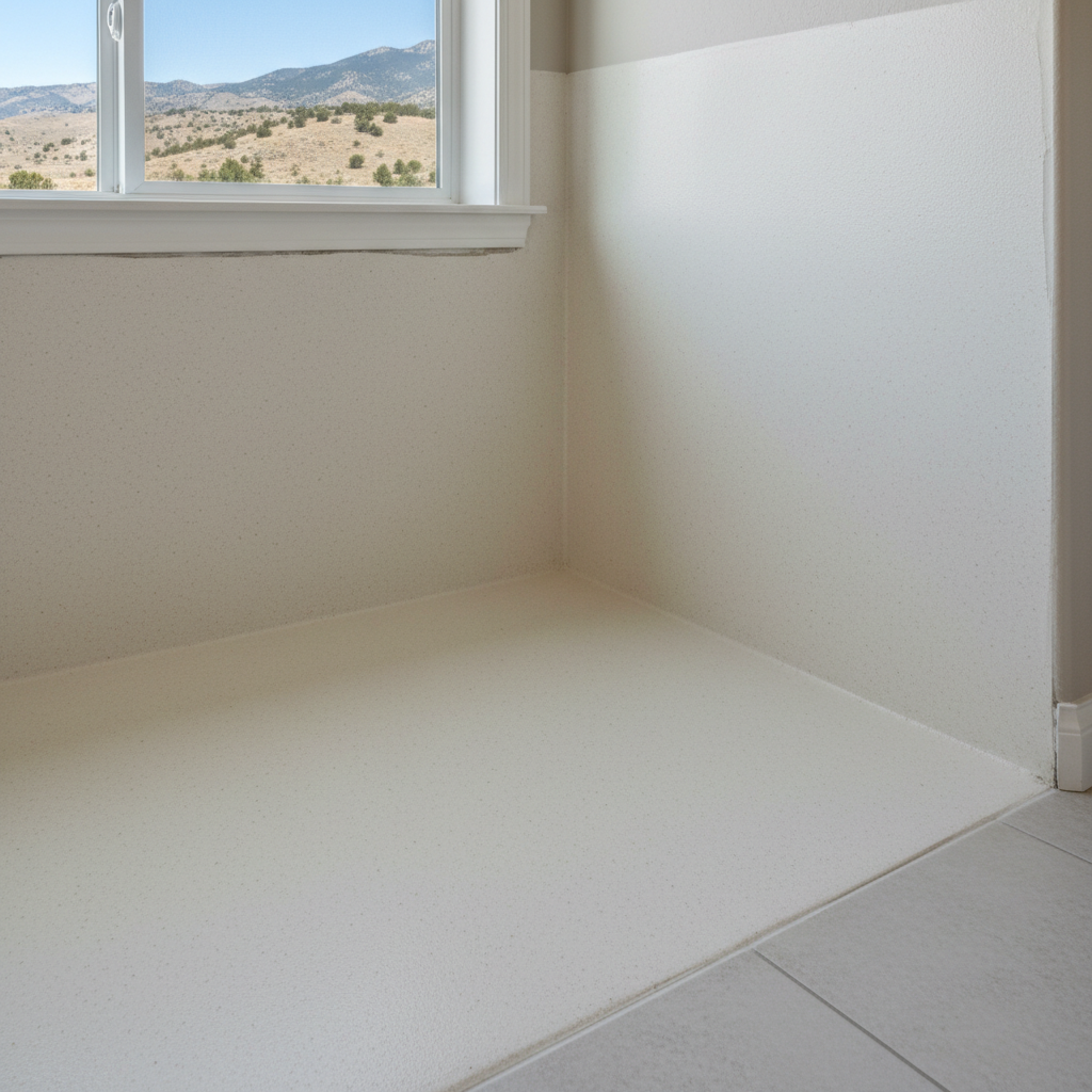 Completed toilet overflow cleanup work at a residential property in Salt Lake City, UT
